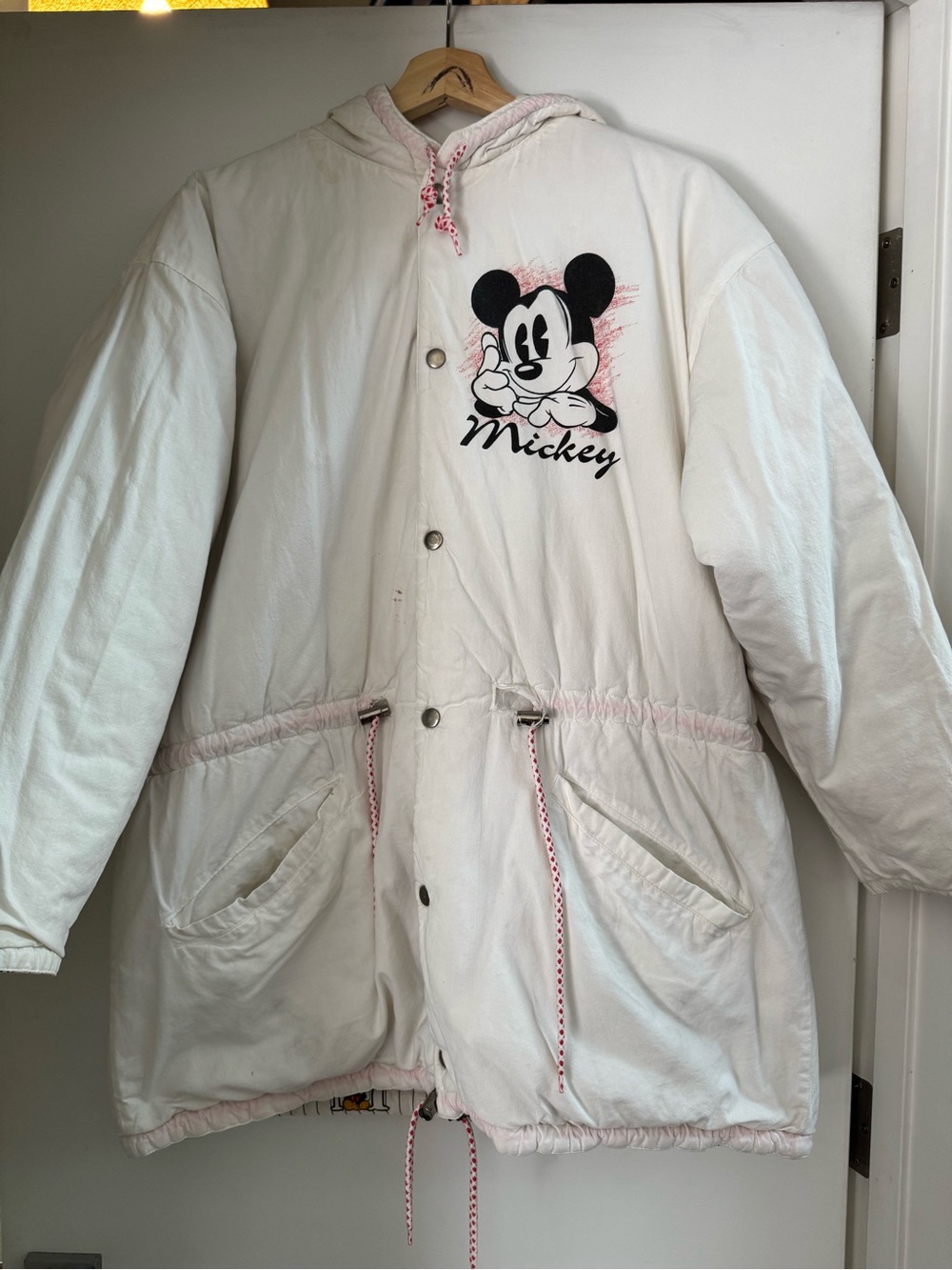 Vintage 90s Disney Reversible Mickey Mouse Jacket